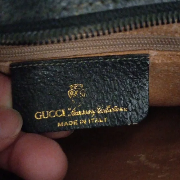 Authentic Vintage Gucci GG Monogram Supreme Sherry Web Ophidia Accordion Bag - Picture 8 of 9